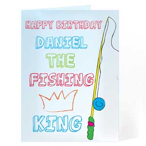 FISHING King Card