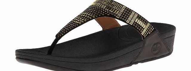 Fitflop Aztec Chada, Women Wedge Heels Sandals, Black (Black), 6 UK (39 EU)