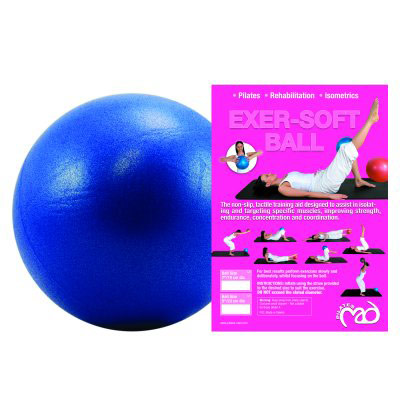 Fitness-Mad Exer-Soft Balls (FEXBALL9 - Exer-Soft Ball 9 RED)