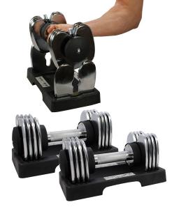 Fitness Mad FlexiBell 2.5 - 12.5kg Adjustable Dumbbells