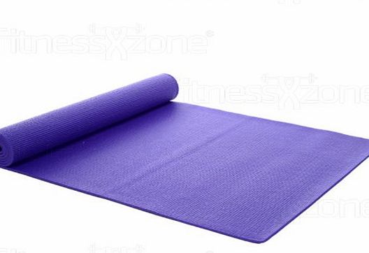 fitnessXzone Yoga Mat - EXTRA THICK 6mm - 173cm x 61cm - Non Slip Exercise/Gym/Camping/Picnic Mat (Black)