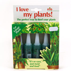 Drop by Drop Nourishment for Foliage Plants