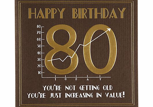 Five Dollar Shake 80th Birthday Card
