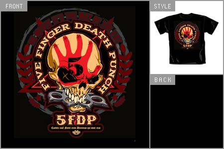 five Finger Death Punch (Bone Head) T-shirt