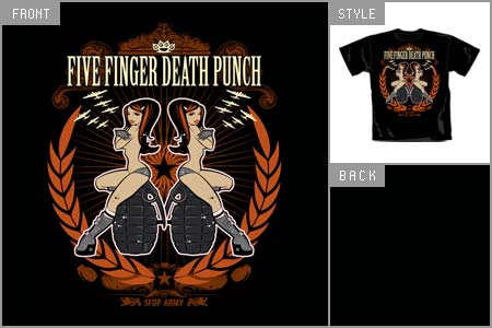 Finger Death Punch (Grenade Girls) T-shirt