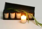 Five Organic Candles Box