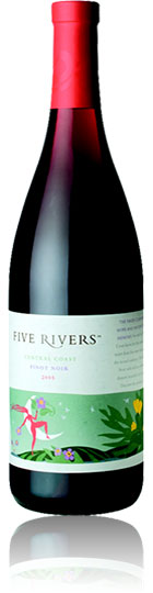 Five Rivers Pinot Noir 2006 Santa Barbara County (75cl)