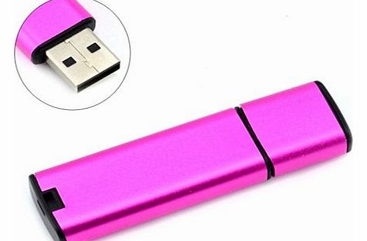 8GB Aluminum Case USB Flash Drive (Pink)