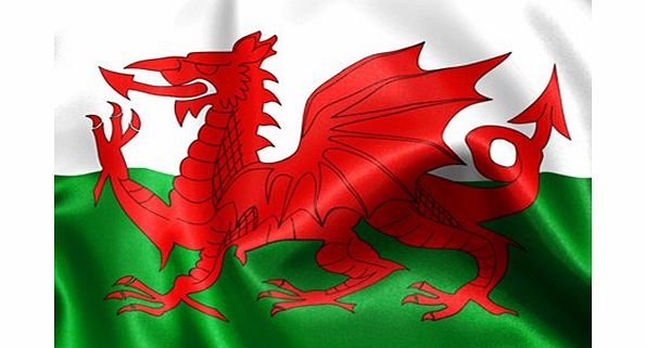 Flag Co 5Ft X 3Ft Wales Welsh Flag With Eyelets Red Dragon