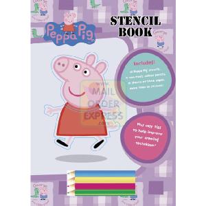 Flair Funtastic Peppa Pig Stencil Book