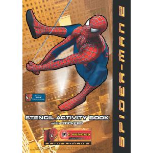 Funtastic Spiderman Stencil Book