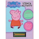 Peppa Pig Stencil Book