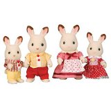 Flair Sylvanian Families - Chocolate Rabbit Family