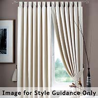 Flair Tab Curtains Navy 117 x 229cm