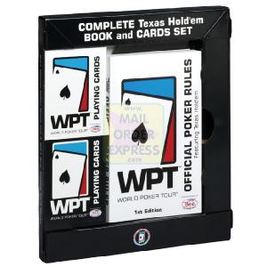 Flair World Poker Tour Texas Hold Em Book Set