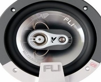 FLI Audio Integrator 6 6.5`` inch 165mm 3-Way Triaxial 210 Watts Car Door Coaxial Speakers Set