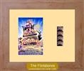 Flintstones Single Film Cell: 245mm x 305mm (approx) - beech effect frame with ivory mount