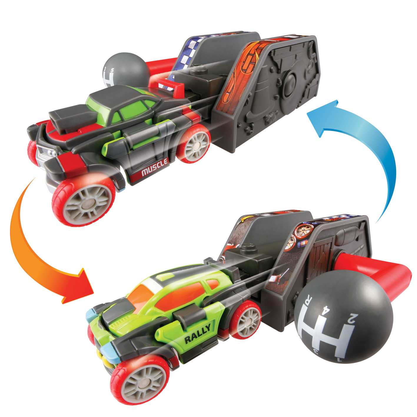 Flip Force Flip and Launch Playset - Rod To Racer