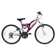 Starlet Girls 24 Dual Suspension Bike