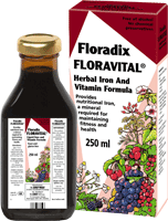 Floradix Herbal Iron and Vitamin Formula 250ml