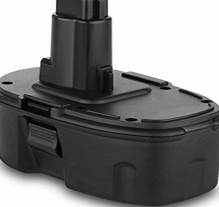 FLOUREON DeWalt DC9096 18V 2000mAh Ni-CD High Quality Replacement Power Tool Battery for DeWalt DC9096 DE9503 DW9095 DW9096 DE9096 (Black)