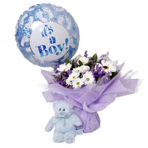 Flowers Direct Baby Bundle Blue