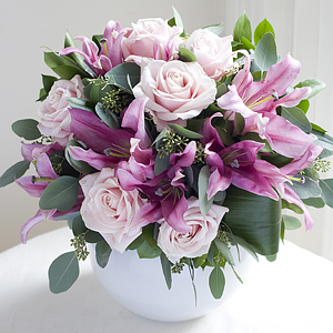 Flowers Direct Rose and Lily Bouquet