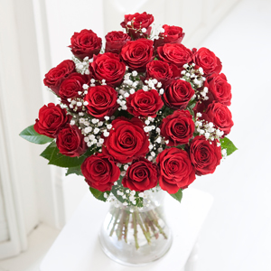 Flowers Direct Sweet Darling - 24 Red Roses
