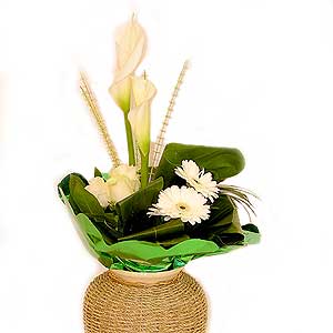 Flowers Directory Annabelle - Designer Bouquet in White