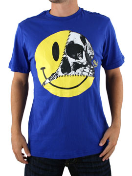 Blue Smiley T-Shirt