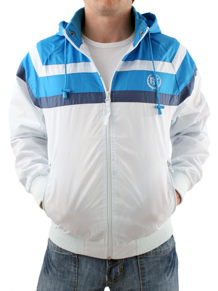Turquoise/Off White Rumpsteak II Jacket