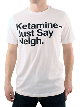 Fly 53 White Ketamine T-Shirt