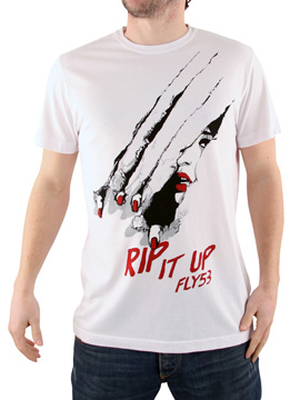 Fly 53 White RIP T-Shirt