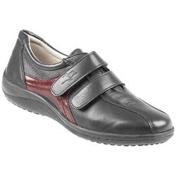 Fly Flot Female Acofly800 Leather Upper Leather insole Lining Casual in Black Multi, Navy Multy