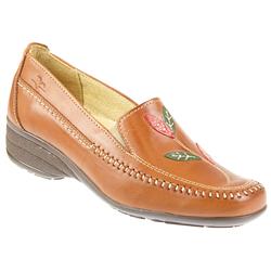 Fly Flot Female Capofly800 Leather Upper Leather insole Lining Casual in Camel