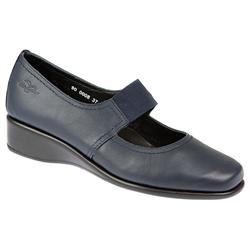Fly Flot Female CINFLY1101 Leather Upper Leather/Textile Lining Casual Shoes in Navy
