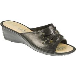 Fly Flot Female Erica Leather Upper Leather Lining Comfort Small Sizes in Black, Brown, Red
