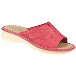 Fly Flot Female Georgia Leather Upper Leather Lining in Red