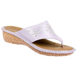 Fly Flot Female Lydia Leather Upper Leather Lining Comfort in Lilac