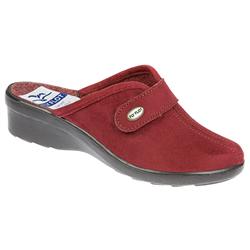 Fly Flot Female VERA Textile Upper Textile Lining Comfort House Mules and Slippers in Beige, Black, Burgundy