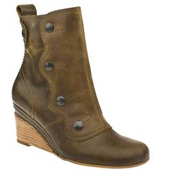 Female London Lax Leather Upper Casual in Brown