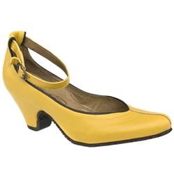 Fly London Female London Queso Leather Upper Evening in Yellow