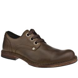 Fly London Male London Roger Leather Upper in Brown, Grey