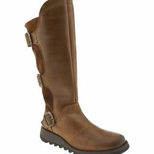 Fly London Tan Sminx Synd Warm Boots