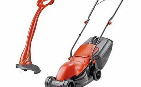Flymo Electric Easimo Lawnmower and Mini Grass Trimmer-900W