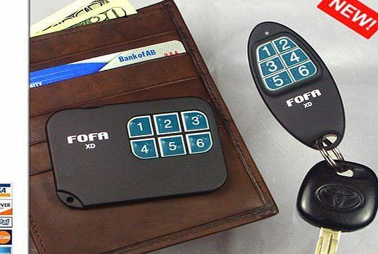 2-Way RF FOFA Find One Find All Key Finder, Wallet Finder,mobile Phone Finder, Remote Control Locator. Set of 2