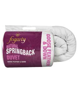 Fogarty Goose Feather and Down10.5 Tog Duvet -