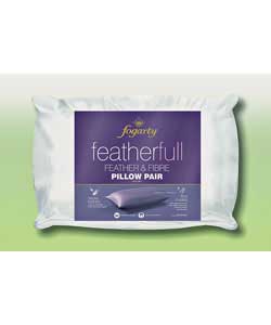 fogarty Pair of Featherfull Feather and Fibre Pillows