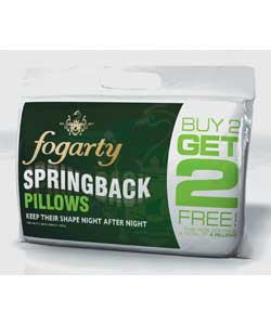 Fogarty Springback Pillow Pair BOGOF
