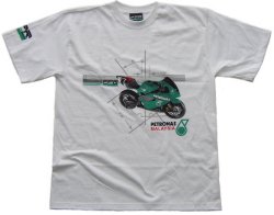 Foggy Petronas Image T-Shirt (White)